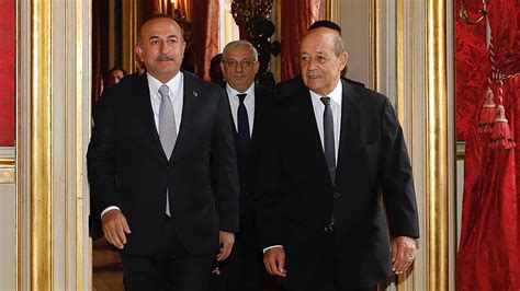 F­r­a­n­s­a­­d­a­n­ ­­Ç­a­v­u­ş­o­ğ­l­u­-­L­e­ ­D­r­i­a­n­ ­g­ö­r­ü­ş­m­e­s­i­­ ­a­ç­ı­k­l­a­m­a­s­ı­